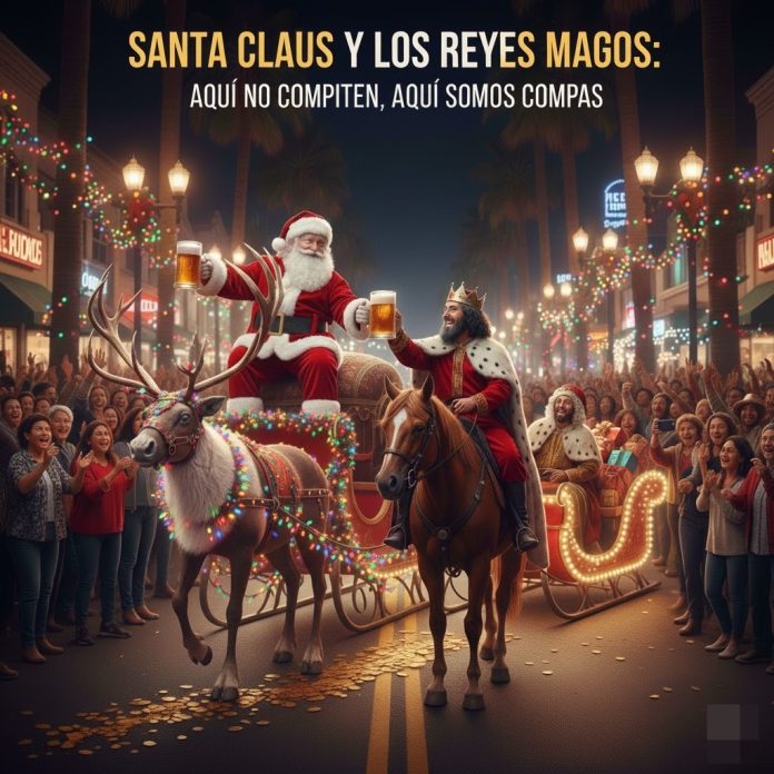 santa claus y reyes magos Santa Claus y reyes magos
