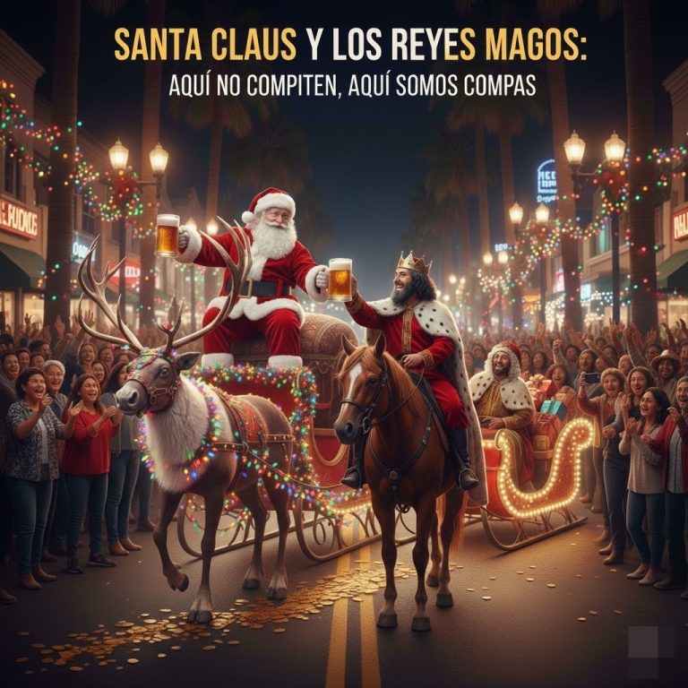 Santa Claus y reyes magos