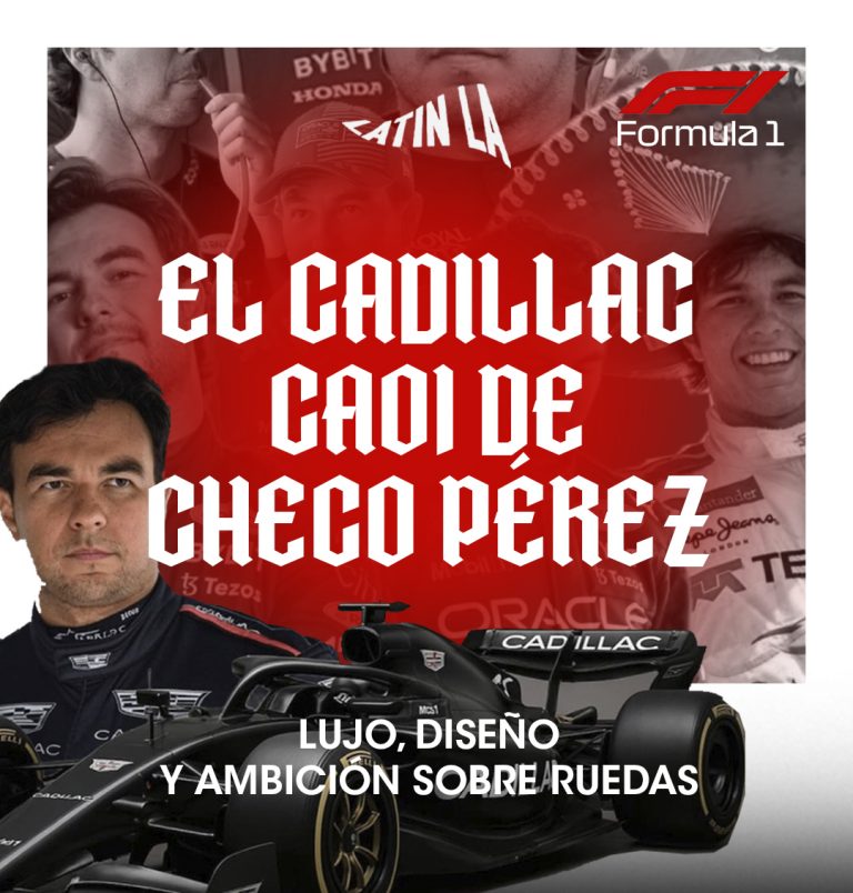 El Cadillac CA01 de Checo Pérez: lujo, diseño y ambición sobre ruedas