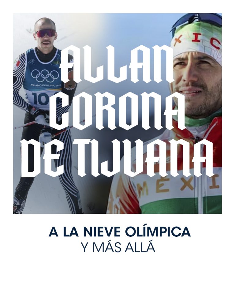 Allan Corona: de Tijuana a los juegos olímpicos y más allá