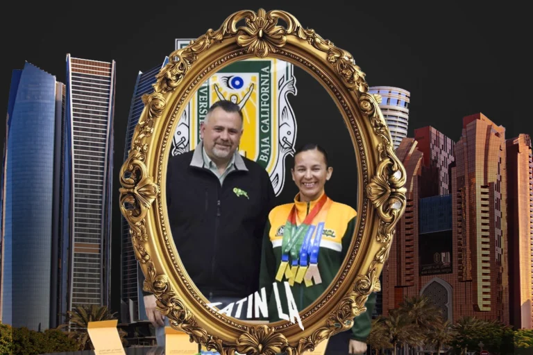 Alumna de UABC Tijuana gana tres medallas de oro en Abu Dhabi
