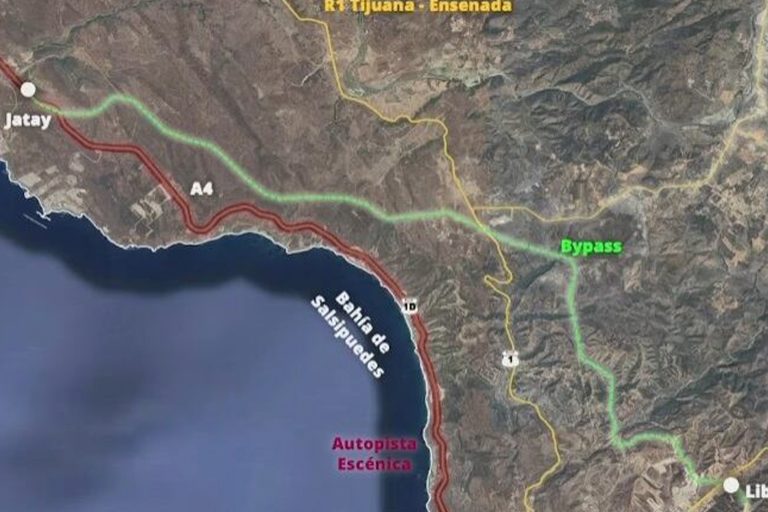 El bypass Tijuana-Ensenada ‘arranca’ en 2026