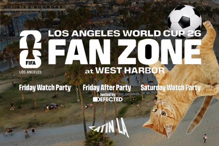 Venice Beach será sede de una Fan Zone oficial del Mundial 2026 con futbol, música y actividades para toda la familia