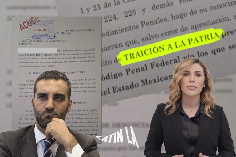 El escándalo de las filtraciones llega a la FGR con una denuncia penal contra Marina del Pilar por presunta traición a la patria