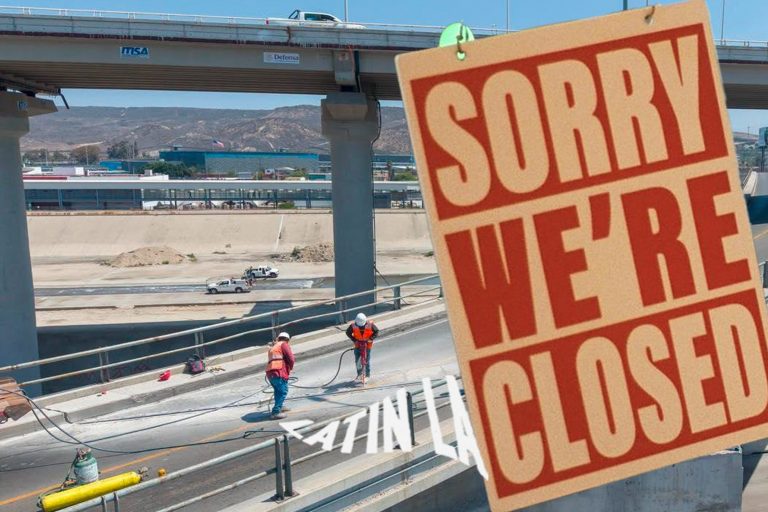 Puente El Chaparral permanecerá cerrado todas las mañanas durante toda la semana por reparaciones